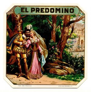 El Predomino - Cigar Box Label