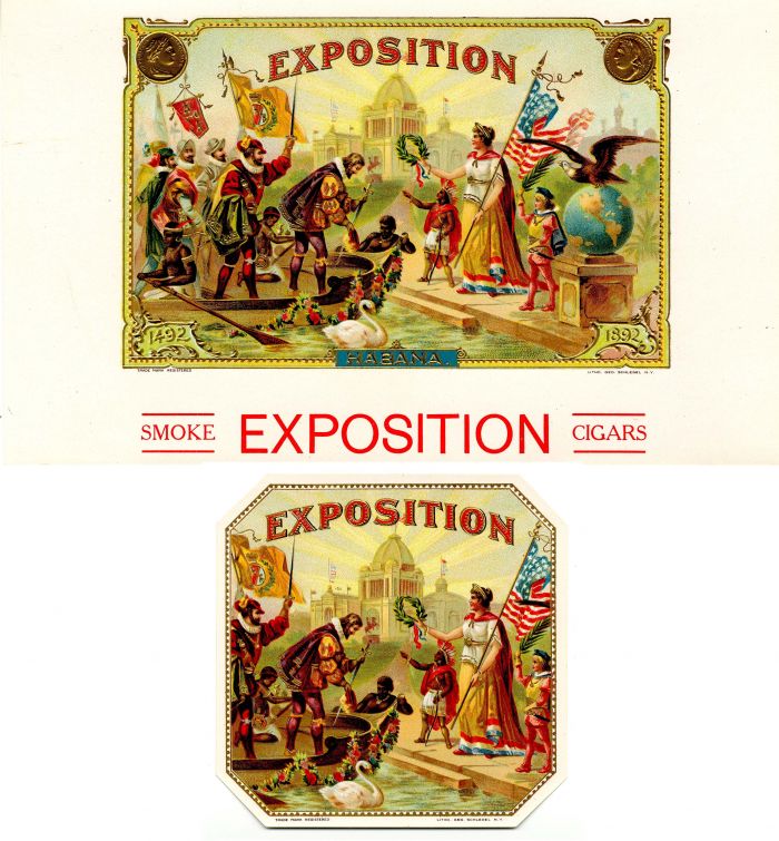 Exposition - Cigar Box Label