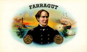 Farragut - Cigar Box Label