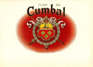 Flor de Cumbal - Cigar Box Label