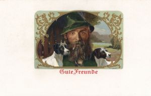 Gute Freunde - Cigar Box Label