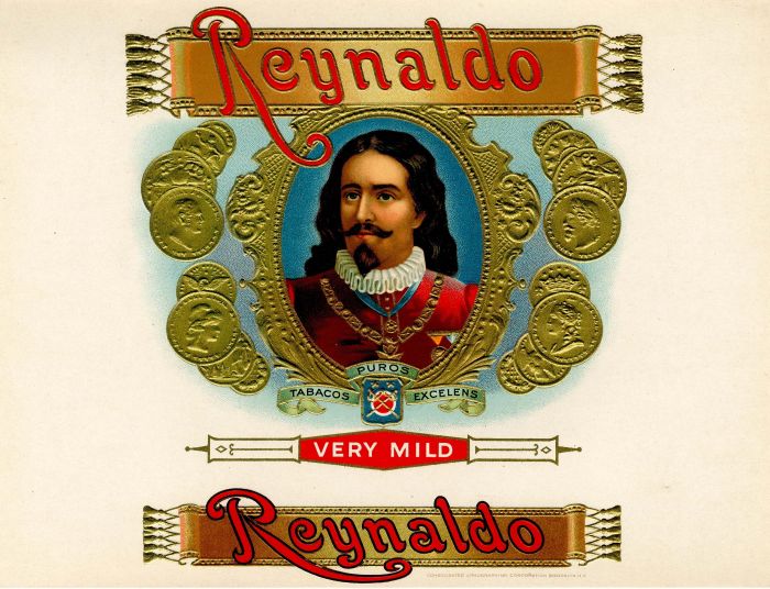 Reynaldo - Cigar Box Label