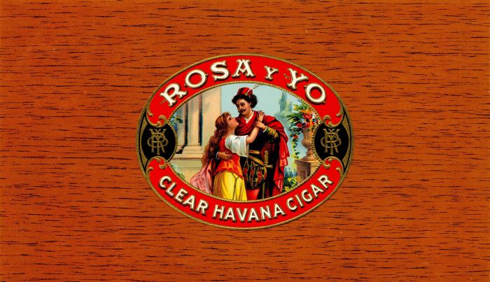 Rosa y Yo - Cigar Box Label - <b>Not Actual Cigars</b>