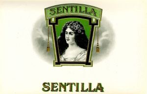 Sentilla - Cigar Box Label