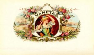 Vanetas - Cigar Box Label