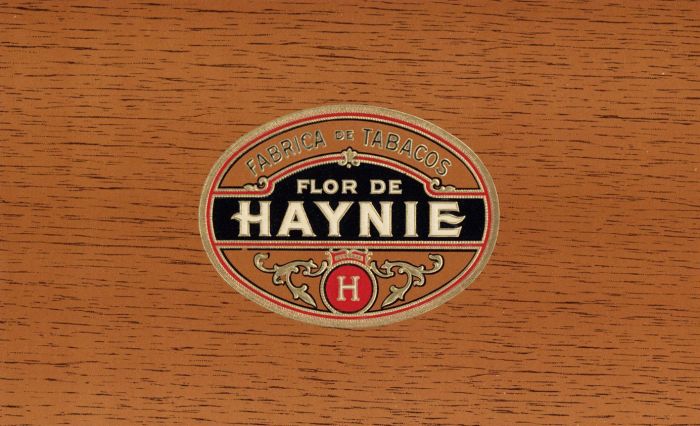 Flor De Haynie - Cigar Box Label - <b>Not Actual Cigars</b>