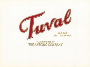Tuval - Cigar Box Label - <b>Not Actual Cigars</b>