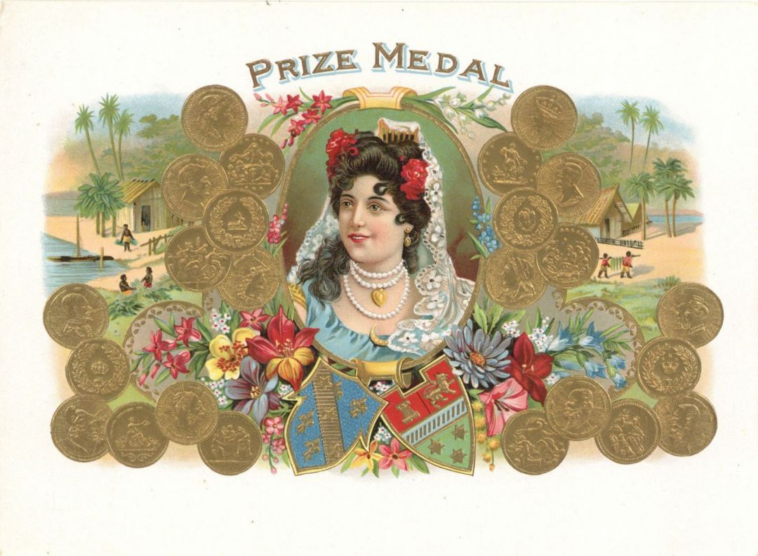 Prize Medal - Cigar Box Label