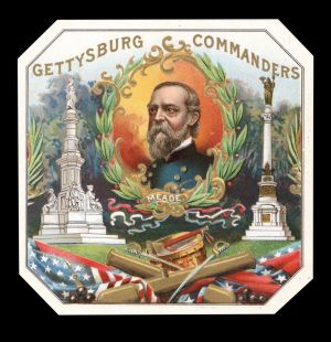 Gettysburg Commanders - Cigar Box Label
