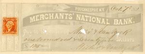 Merchants National Bank -  Check