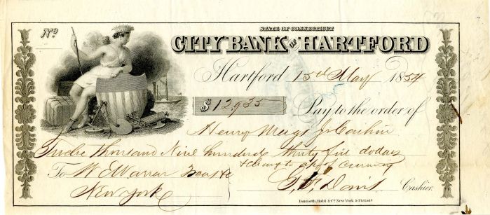 City Bank of Hartford - Check