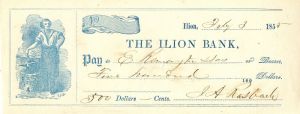 Ilion Bank - Check