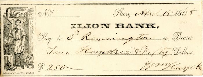 Ilion Bank - Check