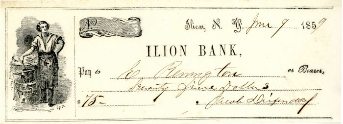 Ilion Bank - Check