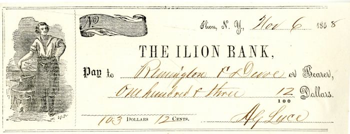 Ilion Bank - Check