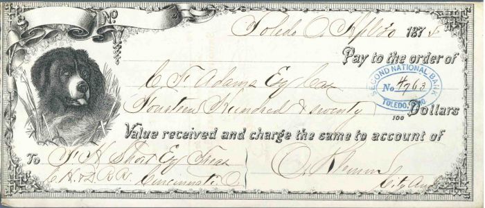 Second National Bank - Checks