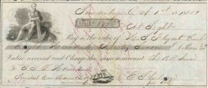 Check with Man with anchor and ship vignettes- Checks