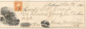 1864 Check -  Revenue Checks