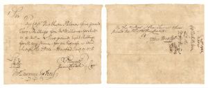 Oliver Ellsworth signed Revolutionary War Pay Order - Connecticut - 1778 dated American Revolutionary War Autograph