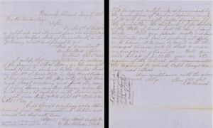 Revolutionary War Pension for Alfred Sperry - Connecticut - 1856 dated American Revolutionary War