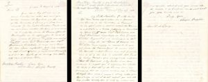 Revolutionary War Pension for Jonathan Prentiss - Connecticut - 1855 dated American Revolutionary War