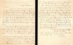 Revolutionary War Pension for Buckley, Nye and Tolman - Connecticut - 1856 dated American Revolutionary War