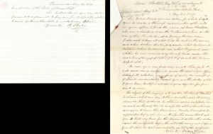 Revolutionary War Pension for James Olmsted - Connecticut - 1857 dated American Revolutionary War