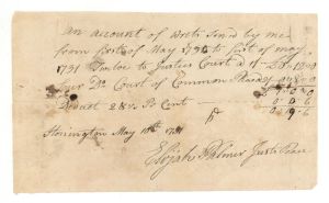1791 dated Pay Order - American Revolutionary War Document