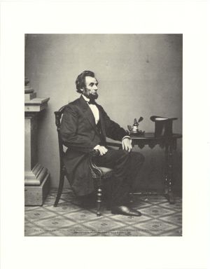 Abraham Lincoln Portrait Print - Available in two sizes: 18 x 24 or 10 x 13 - Different Prices