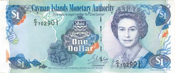 Cayman Islands - P-26a - Foreign Paper Money