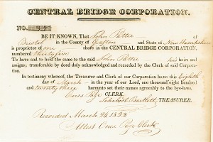 Central Bridge Corp - Stock Certificate