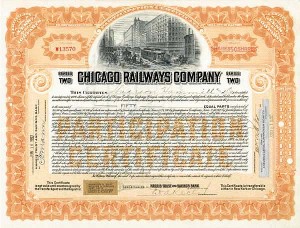 Chicago Railways Co. -  (Uncanceled)