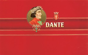 Cigar Box Label "Dante"