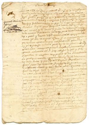 1649 French Document