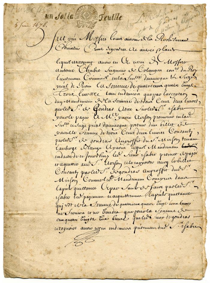 1678 Document