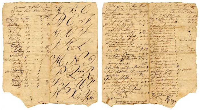 Account of Payment - 1783-84