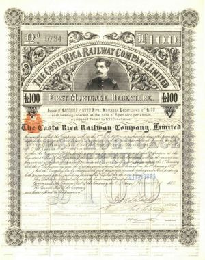 Costa Rica Railway Co., Limited - Bond