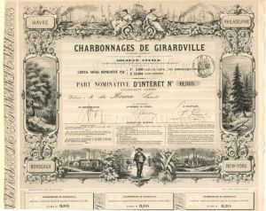 Charbonnages De Girardville - Bond