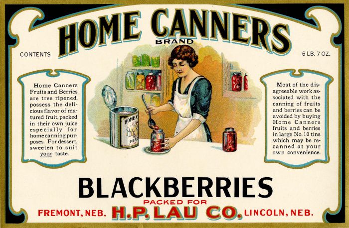 Home Canners - Fruit Crate Label