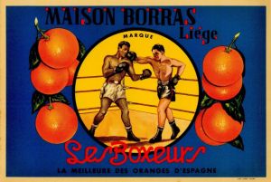 Maison Borras- Fruit Crate Label