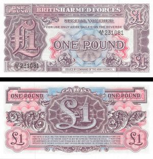 Great Britain - 1 Pound - P-M22 - Foreign Paper Money