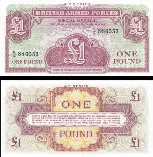 Great Britain - 1 Pound - P-M36a - Foreign Paper Money