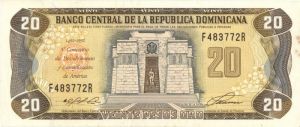 Dominican Republic - 20 Pesos Oro - P-139a - 1992 dated Foreign Paper Money