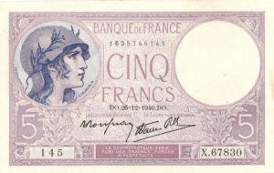 France - P-83 - Foreign Paper Money