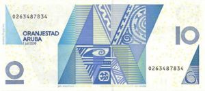 Aruba - P-16b - 10 Florin - 2008 dated Foreign Paper Money