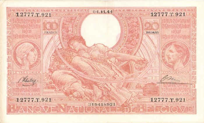 Belgium P-113 - Foreign Paper Money