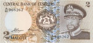 Lesotho - P-4a - Foreign Paper Money