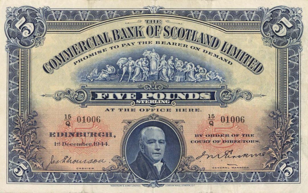 Scotland - P-S328b - Foreign Paper Money