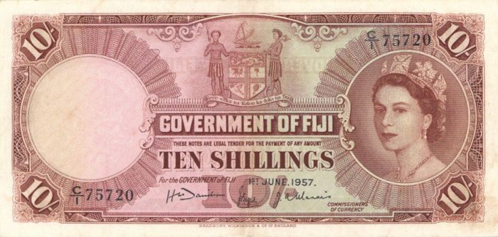 Fiji - P-52a - Foreign Paper Money