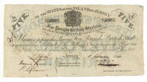 Jersey - P-A1b - Foreign Paper Money